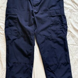 Men's Navy Cargo Pants